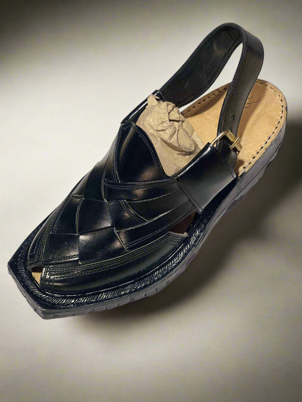 Norozi Chappal Stylish black colour