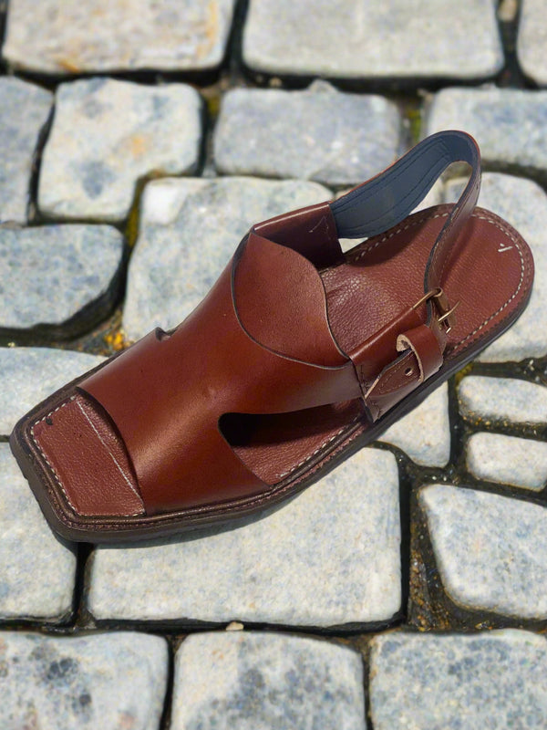 Panjedar Chappal Brown