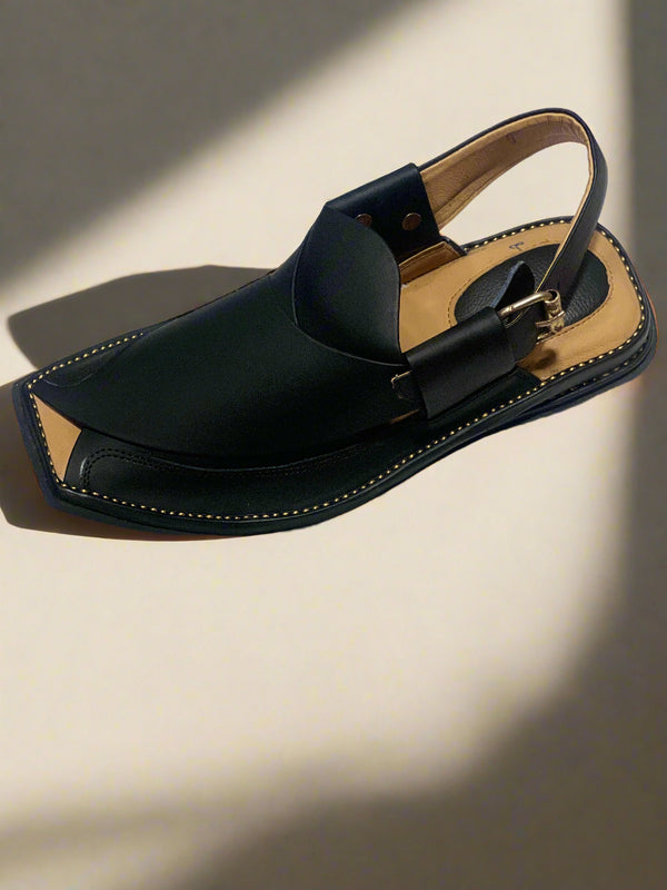 Peshawar Zalmi Chappal Black