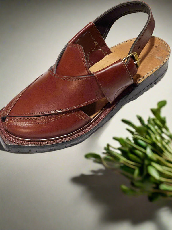 Norozi Chappal Brown